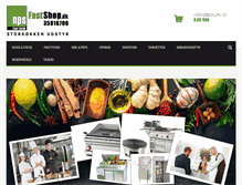 Tablet Screenshot of fastshop.dk